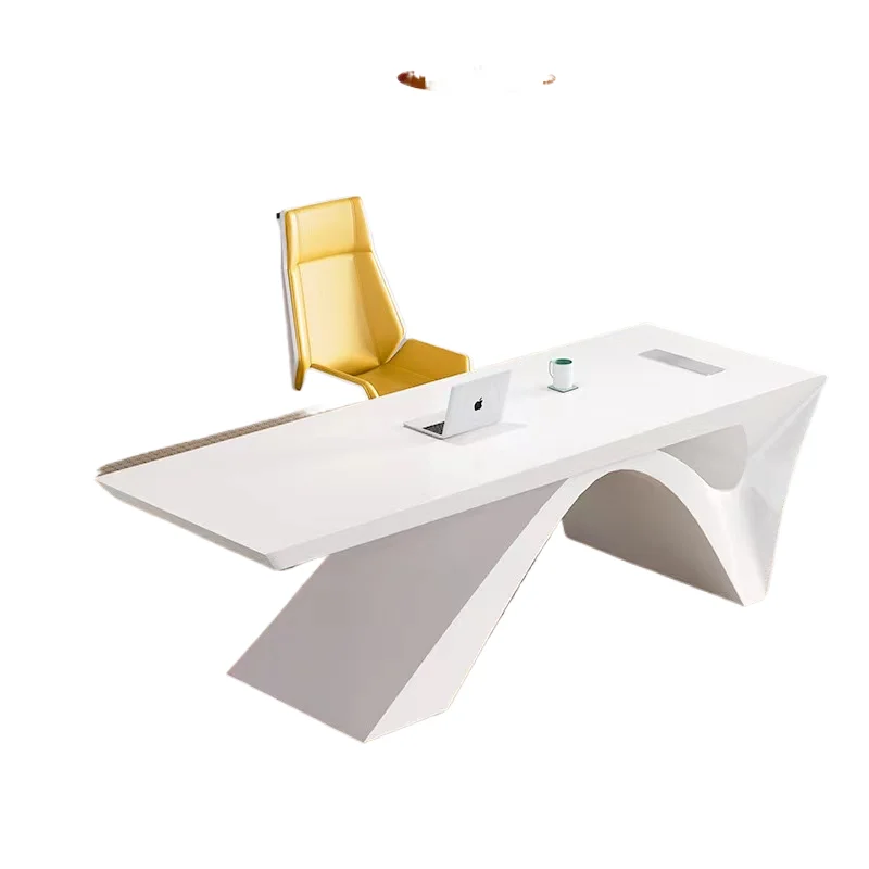 

Piano painted panel, white stylish and simple, custom size for the boss's desk