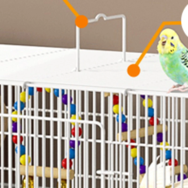 Canary Breeding Feeder Bird Cage Rabbit Villa Parrot Carrier Bird Cage Nest Budgie Oiseaux Accessoires Pet Products RR50BC