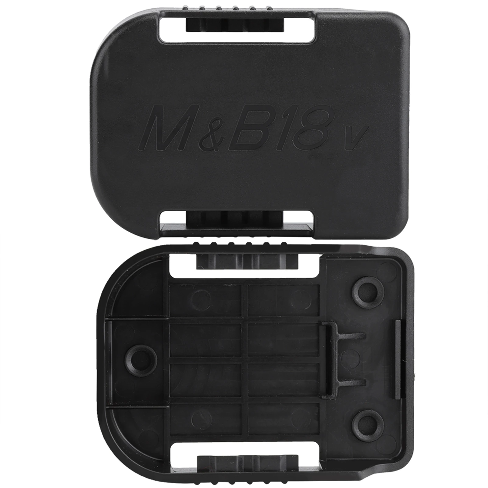 5Pcs Strong Black Battery Holder Tool Battery Mounts For Makita/Bosch 18V Battery BL1840 BL1850 BL1860 Charger Adapter