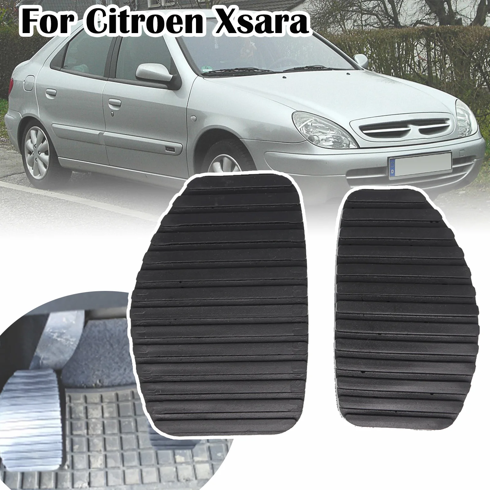 

For Citroen Xsara Car Brake Clutch Foot Pedal Pad Cover Replacement Parts 2005 2004 2003 2002 2001 2000 1999 1998 1997