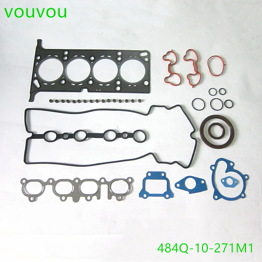 

car accessories engine parts SA00-10-271M1 cylinder head gasket set for Haima 7 2012-2016 484Q