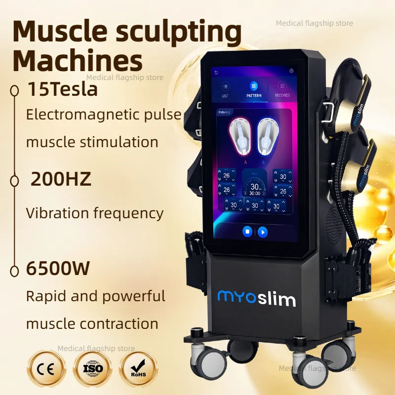 

myoslim Ultra NEO Slimming 15 Tesla Machine Lose Weight Nova EMS Electro Muscle Stimulation Body Sculpt Butt Build