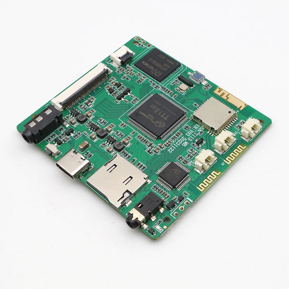 Placa base Allwinner T113 PND Linux para Carplay inalámbrico y Android Auto Radio de coche estéreo automático BT FM Monitor de coche inteligente
