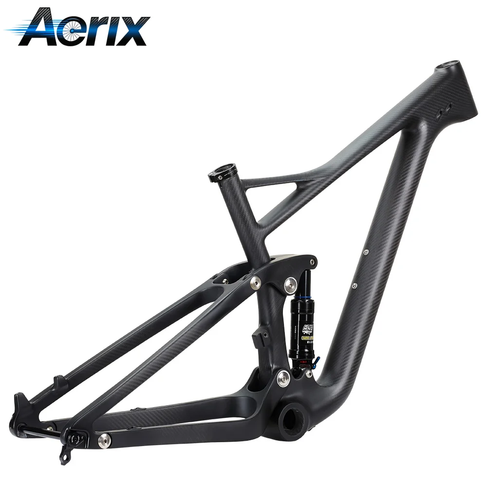 

Карбоновая рама T1000 3K Twill для горных велосипедов 29er с полной подвеской, Boost 148x12, PF30, BB 190x51 мм, совместима с амортизаторами, подходит для шин до 2.6 дюймов, для эндуро/AM