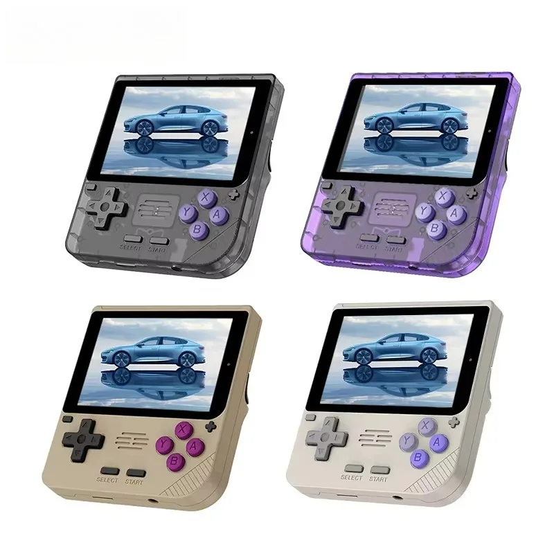 

V10 Portable Handheld Game Console 3.5 Inch IPS Screen 64GB Retro Handheld Game Player Linux System R36s Console