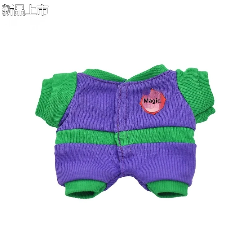 Geschikt voor Labubu 15-17cm eerste tweede en derde generatie universele Labubu doek jumpsuit poppen kleding accessoires geschenken
