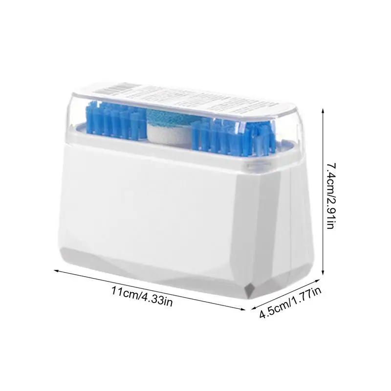 Brosse de nettoyage de chaussures à ajout de liquide, distributeur de savon multifonctionnel, épurateur de vêtements, brosse pour baskets et sandales