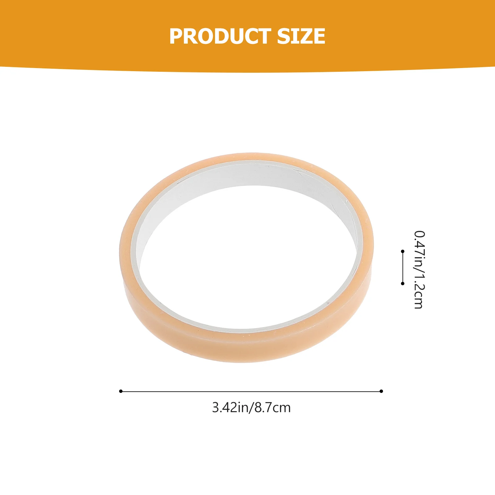 Sticky Balls Tape 5 Roll Stress Reliever Multi-Function Plastic Double-Side Easy Operate Silky Texture Beautiful Glued Balls