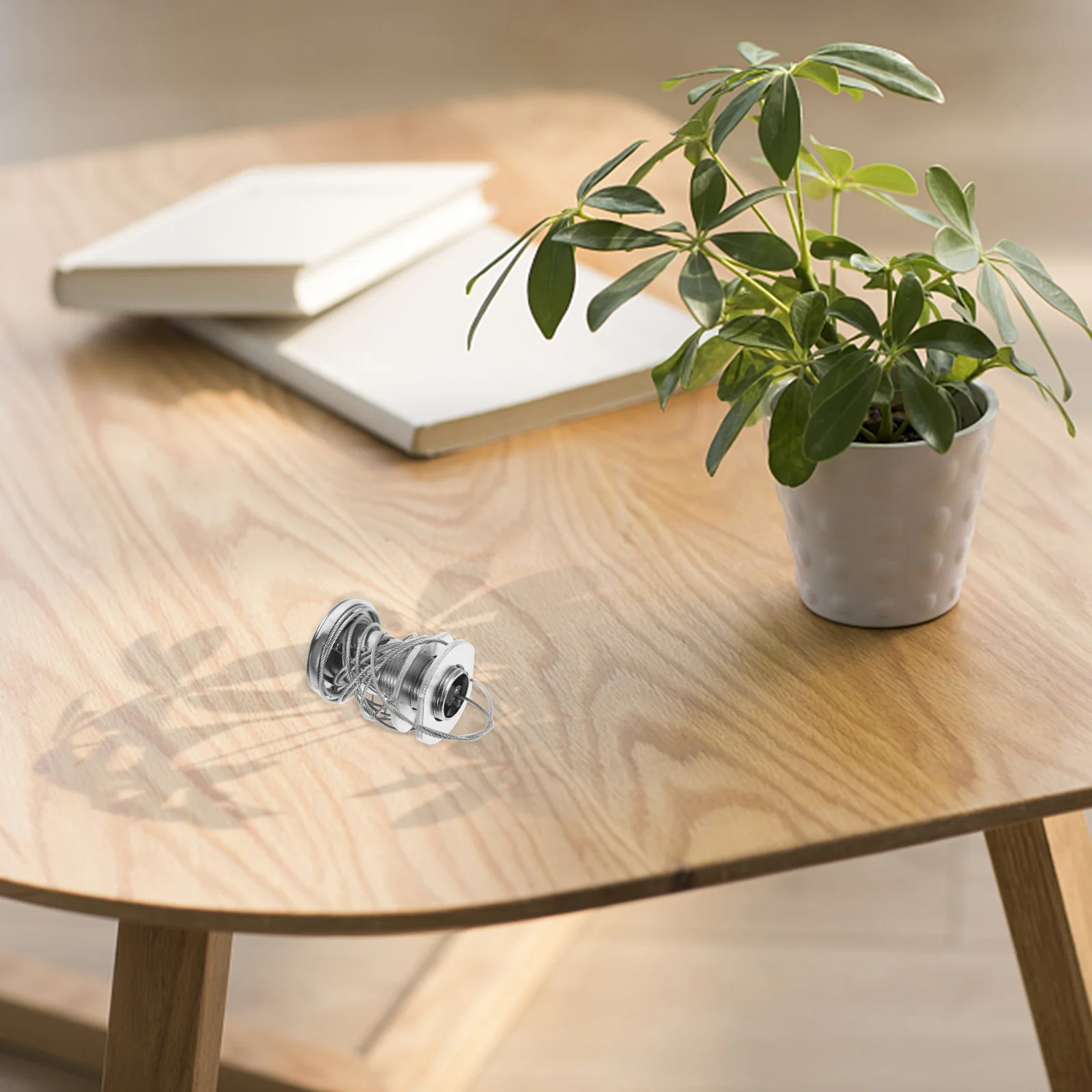 

1Set Garage Door Lock Copper Core Steel Wire Emergency Release Lock Easy Installation Anti Theft Weather Resistant Protection