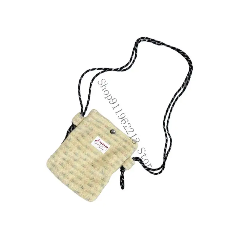 小さなクロスボディ携帯電話財布バッグ ショルダーストラップ付き、トラベルポーチ女性パスポート電話ホルダーリストレット財布066F