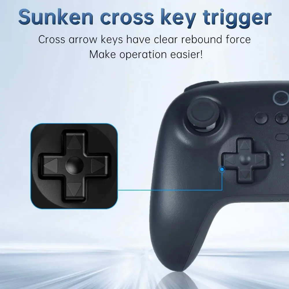 8Bitdo ultimative Wireless Game Controller ns Version Bluetooth mit Ladestation Joystick für Schalter, Steam Deck,PC-Fenster