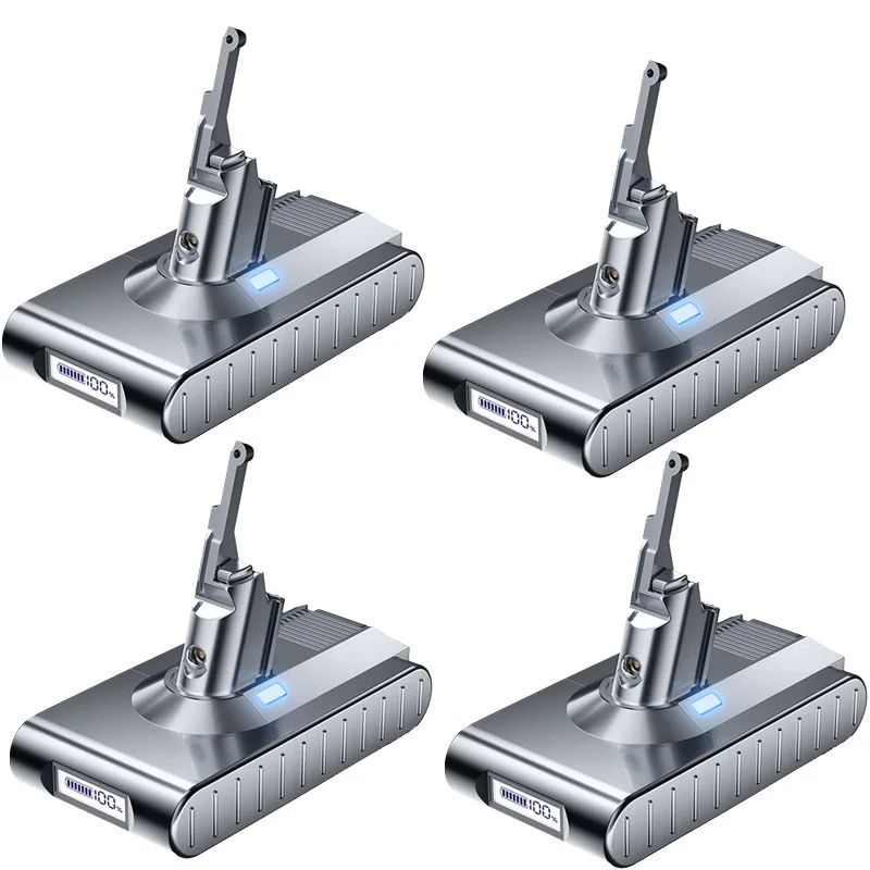21.6V Voor Dyson V8 6000mAh Batterij 21700 Mobiele V8 Absolute Handstofzuiger Voor Dyson V8 SV10 Oplaadbare batterij