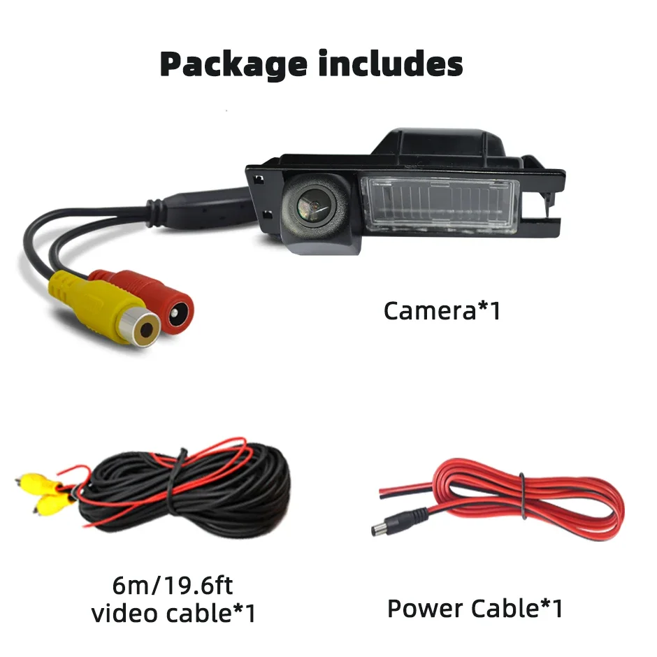 Assist System Rückansicht Reverse Backup Kamera AHD CVBS 720P/1080P für Opel Astra H J Corsa D Meriva A Vectra C Zafira Insignia – Detail 13