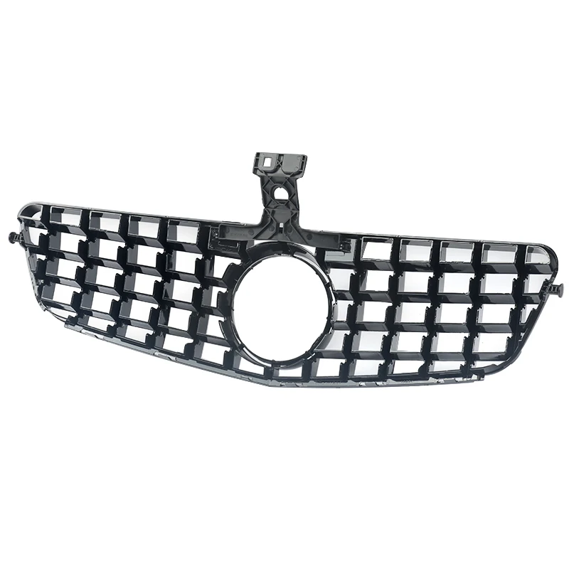 SAIQINGSP Car Accessories Tools Front Radiator Grille C class W204 / C204 / C43 / Coupe / Touring Silver/Black