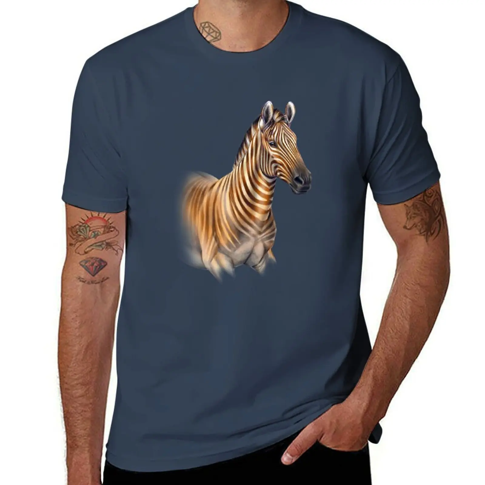 

Quagga T-Shirt Fashion Casual Short Sleeve Top