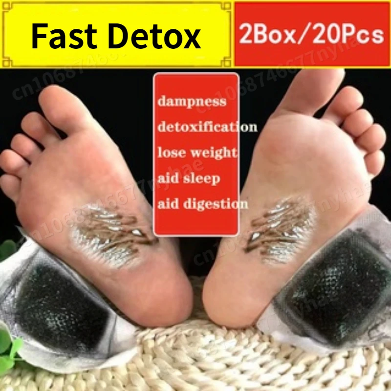 5Pair/Lot Detox Foot Patch Herbal Foot Masks Relieve Headaches Reduce Cellulite Improved Sleep Korea KINOKI White Box Beauty Pad