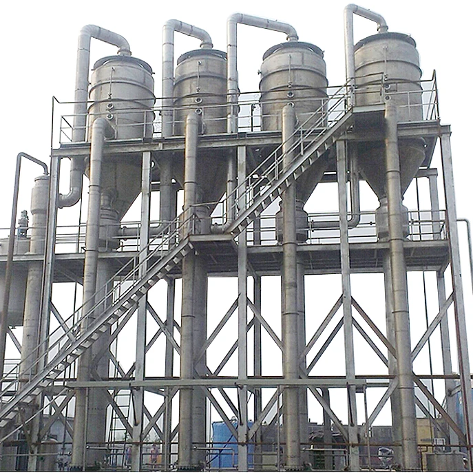 Attrezzatura industriale per cristallizzazione del sistema di evaporazione sotto vuoto MVR con capacità 100 kg/h