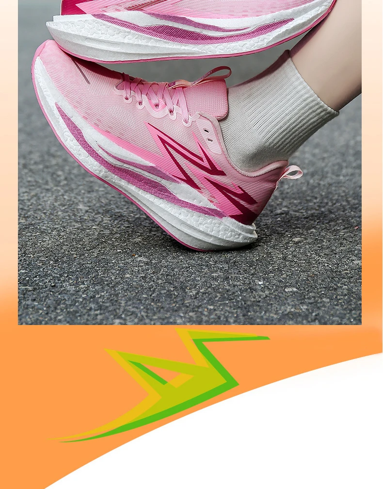 Neue Sportschuhe für Männer Leichte Laufschuhe mit Carbonplatte Atmungsaktive Mesh-Sneaker für Marathonrennen und Leichtathletik-Training – Detail 6