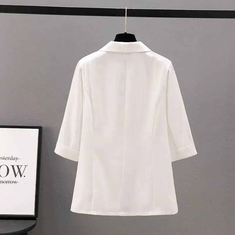 Blazer lunghi Donna Contrasto Vita rossa Paillettes Perline scintillanti Misto lana di fascia alta Tessuto di cotone giallo Ol Pink Sense sul posto di lavoro