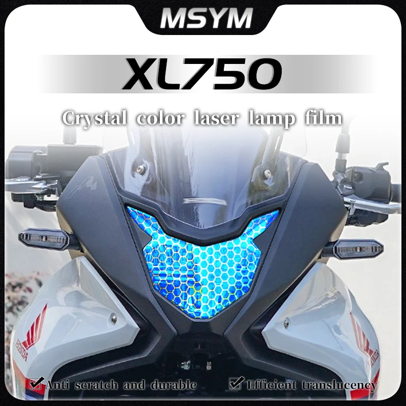 

For Honda XL 750 XL750 xl750 xl 750 Honeycomb laser film headlight film taillight film transparent protective film accessories