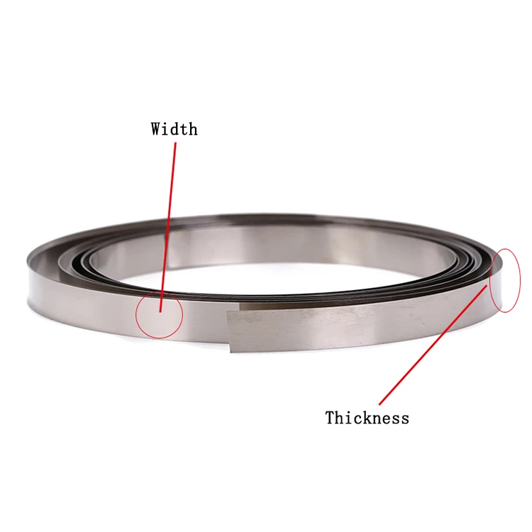 10M 0,1/0,12/0,15/0,2mm Vernickeltes Streifenband für Li 18650/21700 Batterie Punktschweißen Kompatibel für Punktschweißmaschine – Detail 4