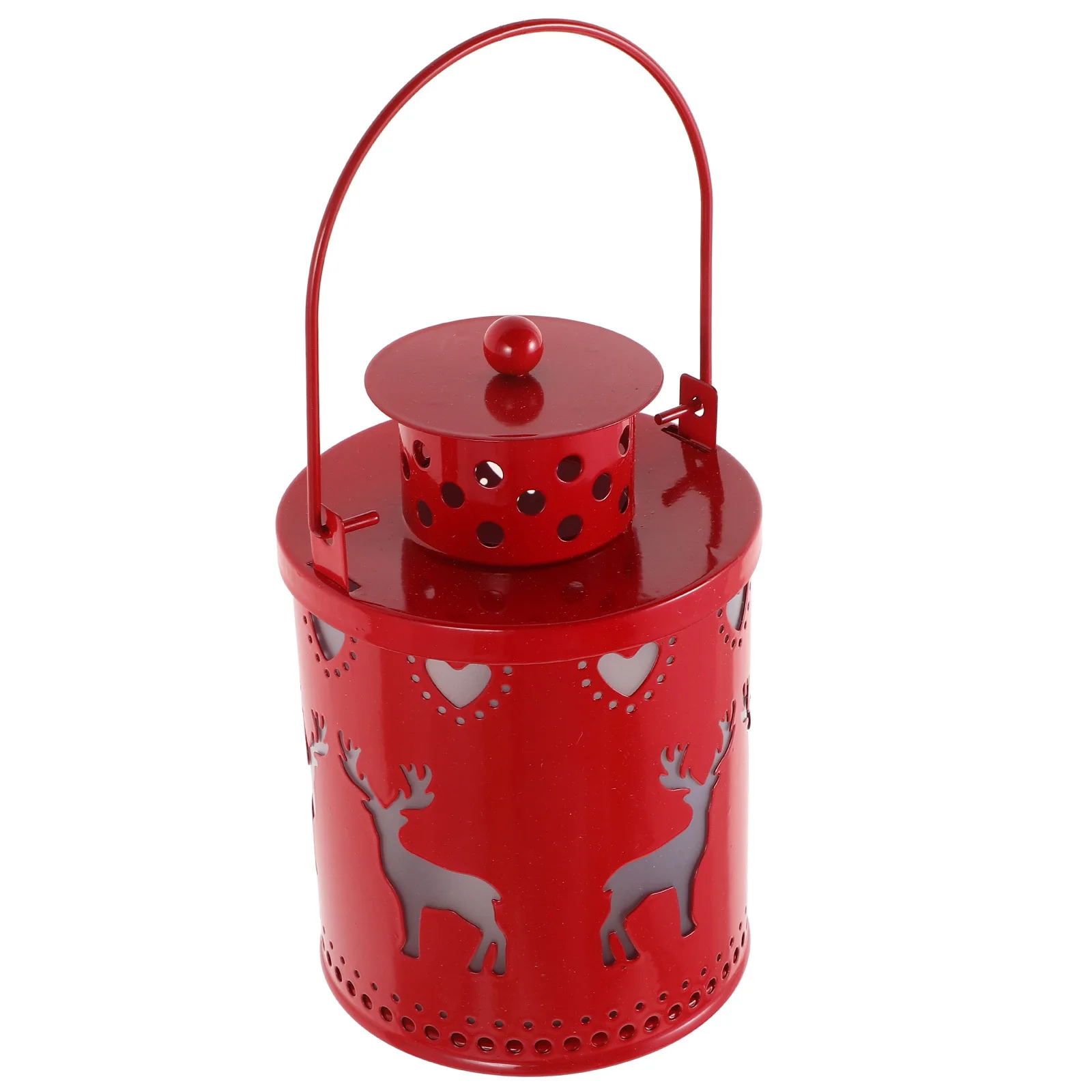 Christmas LED Lantern Powered Hanging Decorative Indoor Outdoor Handheld Lantern Xmas Party Table Decor