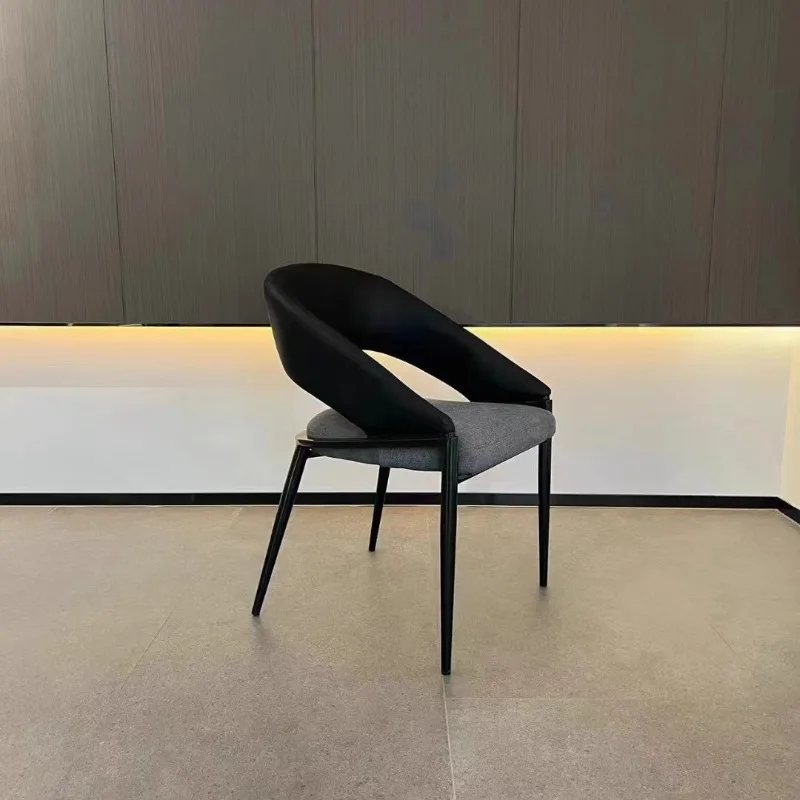 Elegante silla De Comedor italiana De madera maciza con respaldo, diseño minimalista para hogares y restaurantes modernos Sillas De Comedor