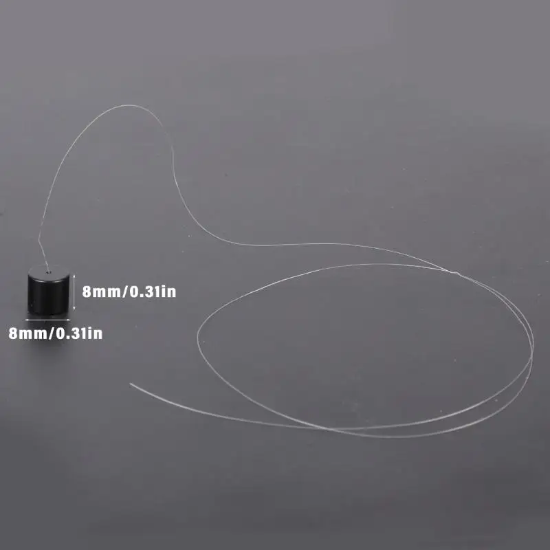 31BA 3,5 g Kupfer-AntiSkate-Gewicht mit 50 Angelschnur für Plattenspieler, Tonarm, um Nadelspringen und -rutschen zu – Detail 6