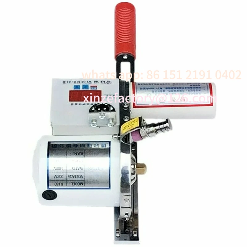 تخصيص جديد قاطع القماش رئيس المسار مصنع الملابس قطع السرير آلة جولة سكين مقص كهربائي التثبيت #5