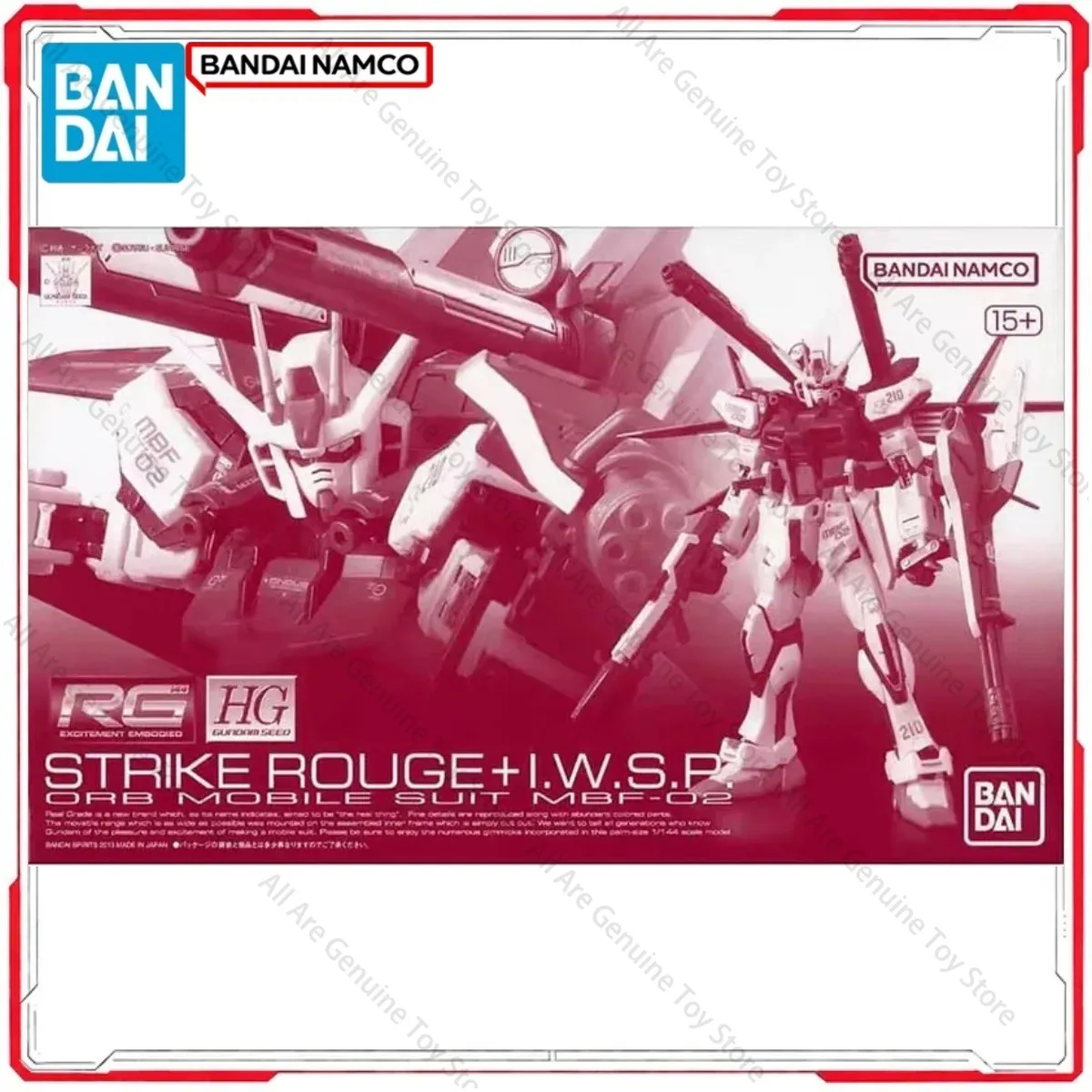 kit-de-modelo-gundam-original-de-bandai-figuras-de-anime-rg-strike-rouge-iwsp-juguetes-de-accion-regalos-para-ninos-y-ninas-en-stock
