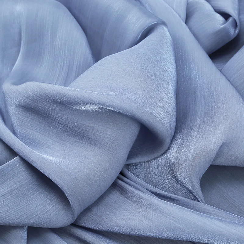 145CM Width Muiti-colors Soft Crystal Satin Silky Fabric for Blouse Dress Designer  Tiuuse for Hanfu