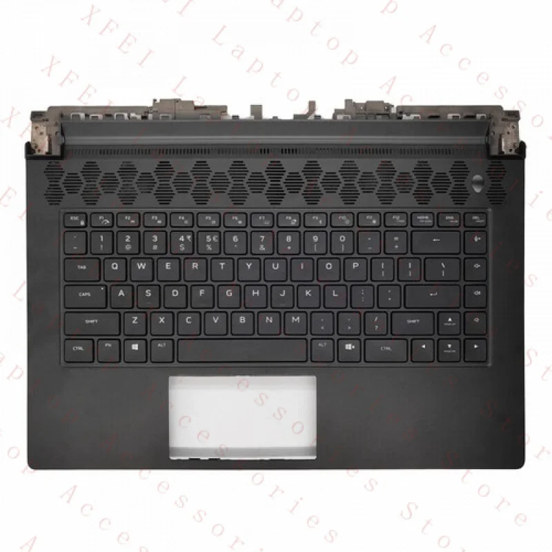 

F New for DELL Alienware M15 R5 R6 Palmrest US Keyboard