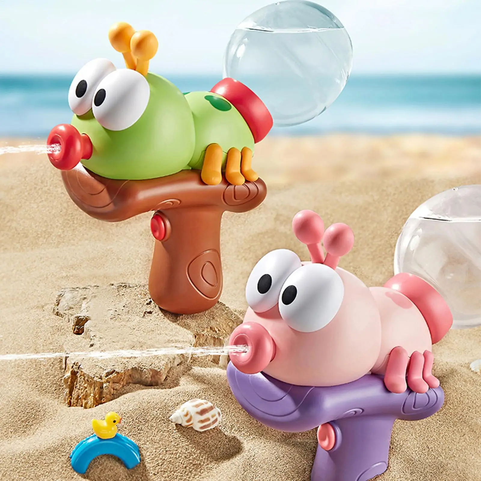 Water Squirter Electric Water Squirter Children Toy Cute Ant Shape Spraying Equipment Interactive Activity for Hot Weather