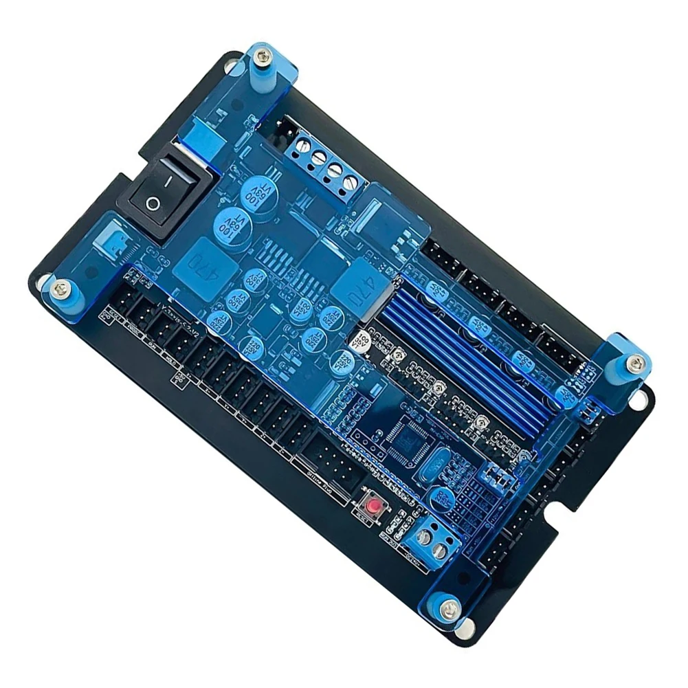 Controller per macchina per incidere USB per scheda controller GRBL Scheda driver motore passo-passo a 3 assi Circuito PCB driver per incisione CNC