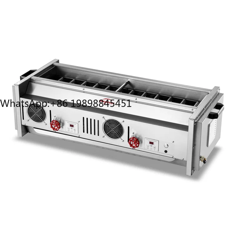 

Commercial Smokeless Stainless Steel Gas BBQ Grills for Home Kitchen Garden Party LPN Natural Gas 880 Degrees Indoor Outdoor Use