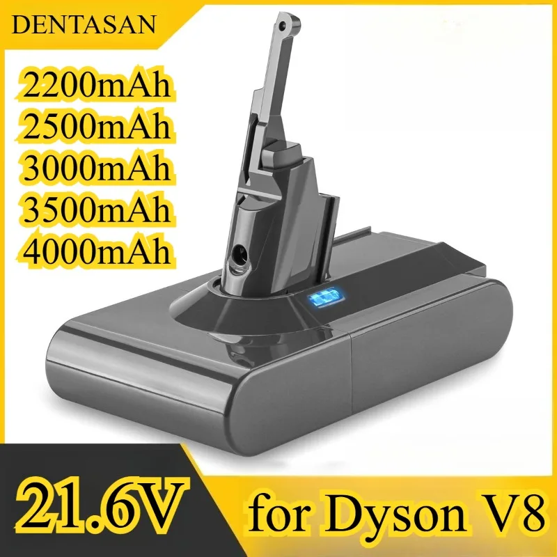 

21.6V4000mAh Suitable for Dyson V8 21.6V Cordless Vacuum Cleaner Battery Vacuum Cleaner Backup Battery SV10