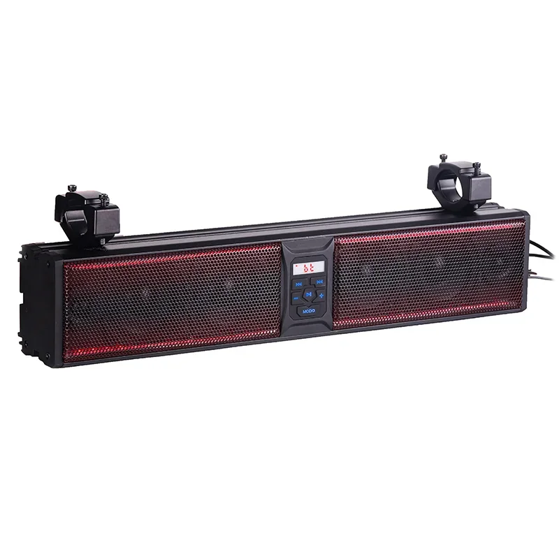 New Arrival  Marine/UTV/ATV Soundbar Waterproof System Marine Grade Weatherproof Marine Boat Speakers