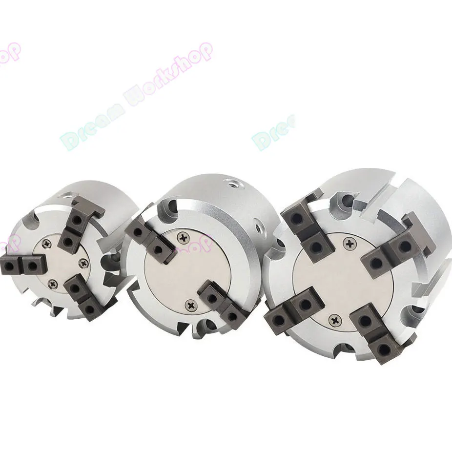 MHS/16D/20D/25D/32D/40D/63D/80D Two-jaw Three-jaw Air Gripper MHS2/MHS3/MHS4 Series SMC Type Parallel Type Pneumatic Gripper