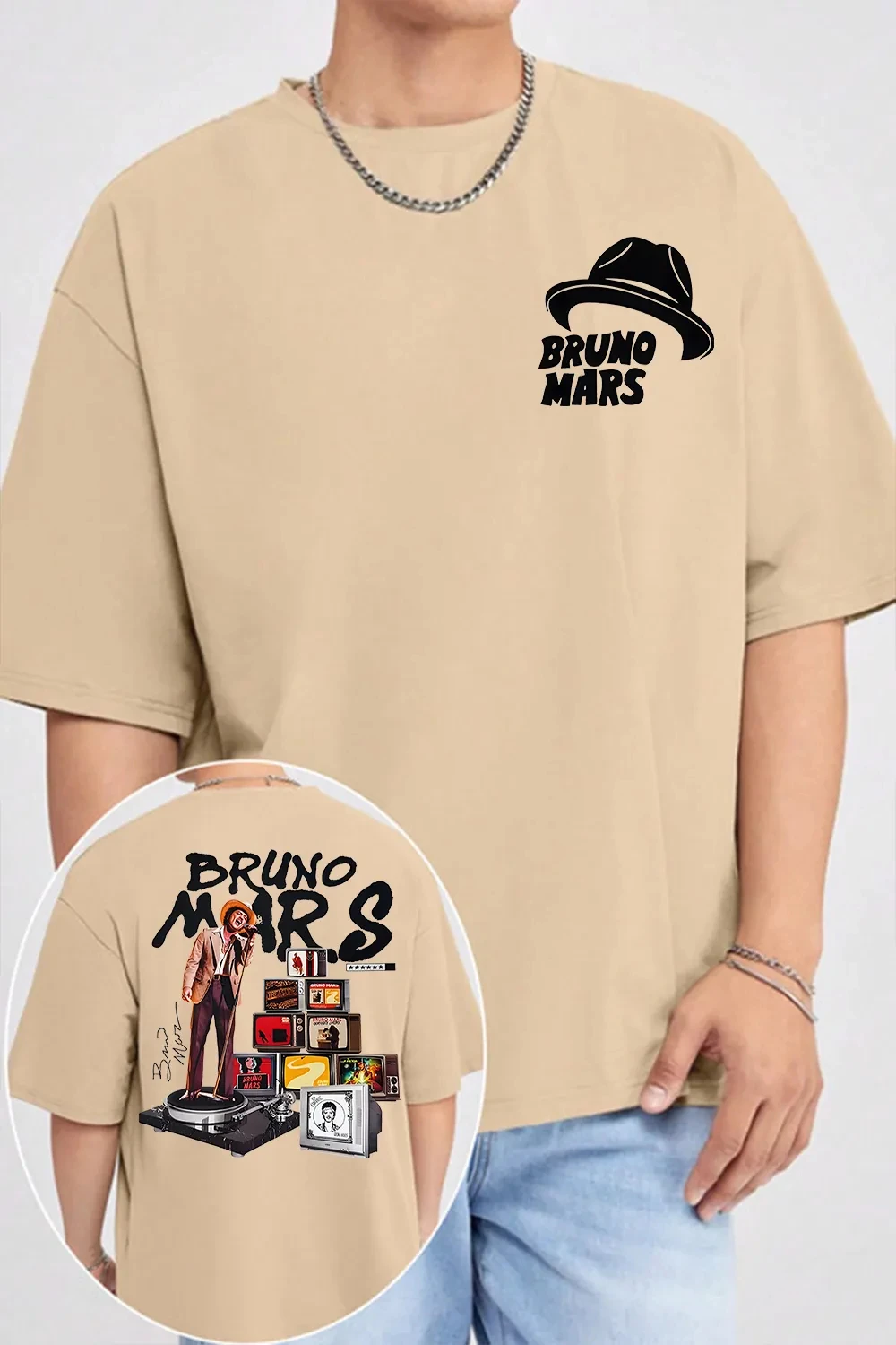 2026 Moda Bruno Mars Grafik Gö - Summer Clothing Trends For Men 2026 incelemesi ve fiyatı