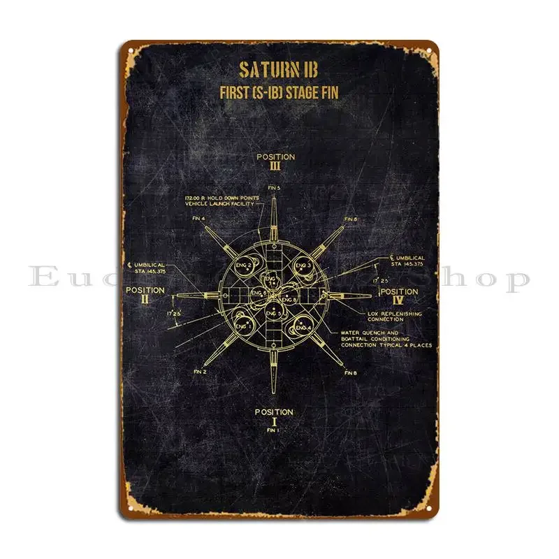 Saturn Ib Metal Sig… - image