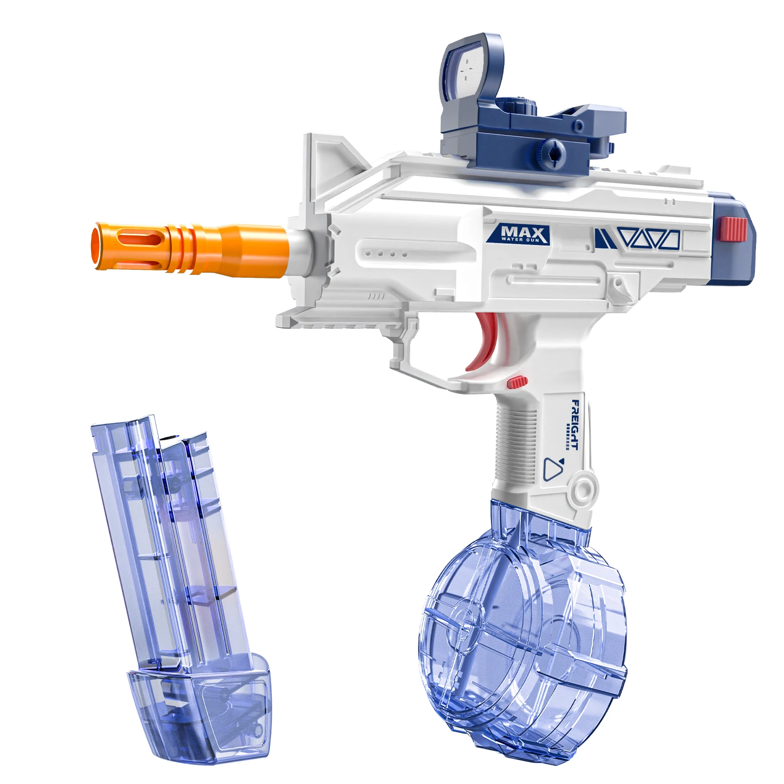 

Electric Blue Water Gun for Kids, Large Capacity Super Long Distance Shooting, Summer Outdoor Beach Swimming Pool Party Toy