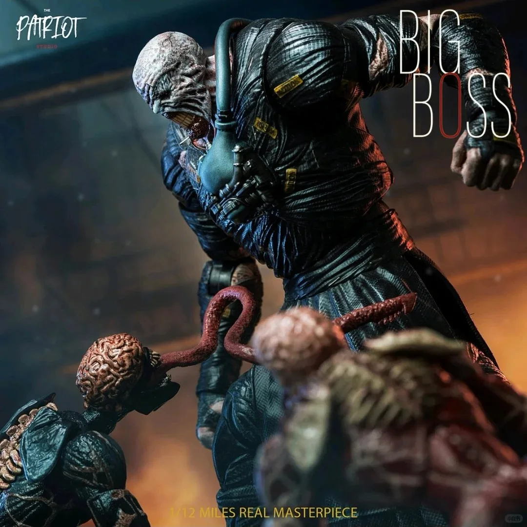 Figurka Patriot Studio Nemesis-T Typ Action Figure 1/12 Gra Przygodowa Straszny Zabójca Mocny Duży Szef Figurka Kolekcjonerska Model Zabawka