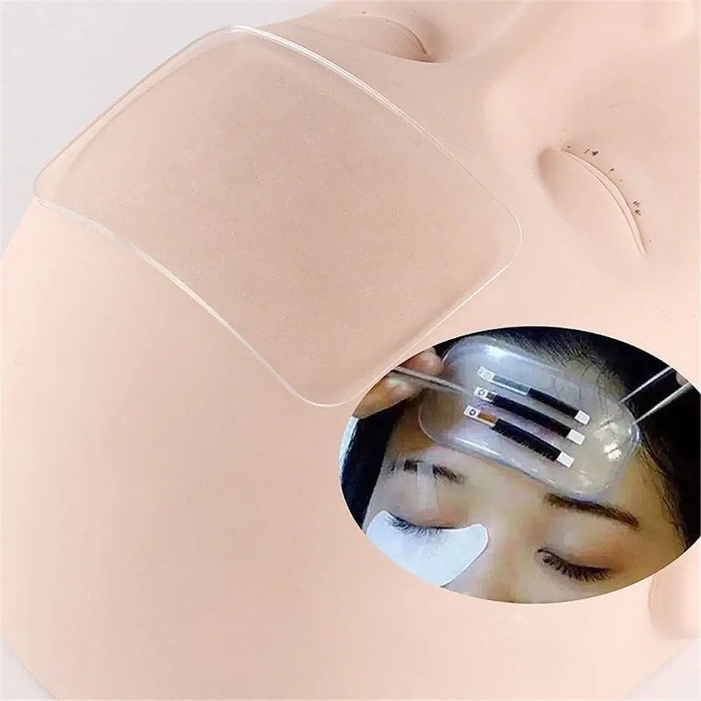 Beauty Silicone Electrostatic Eyelash Grafting Holder Lashes Tray Extension Tool Individual Eyelash Palette