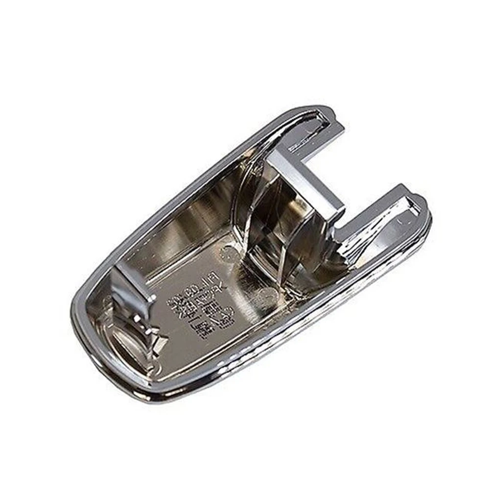 1pcs Door Handle Cap Key Cover Front Right Rear Left Rear Right Electroplating Process 8A8Z-74218B08-AA Chrome