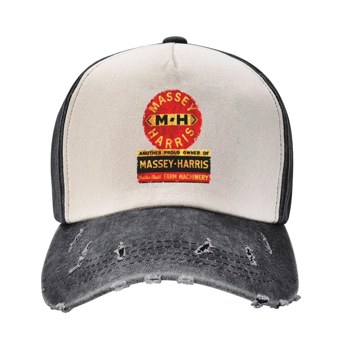 Massey Harris Tractors and Farm machinery USA Baseball Cap Hip Hop Dropshipping New In Hat Hat Man For The Sun Women Caps Men's