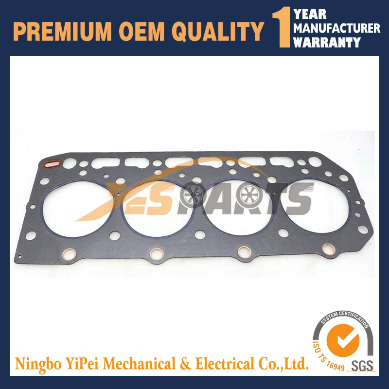 

New Cylinder Head Gasket 129553-01350 For Yanmar 4TNA78 Engine