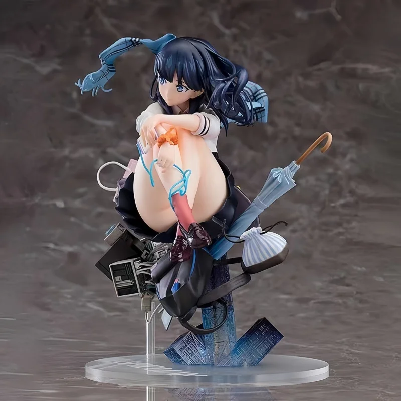 Gridman Anime Figur 18 cm Takarada Rikka PVC Gk Statue Sammeln Modell Puppe für Raum Dekoration Und Schreibtisch Geschenk Spielzeug