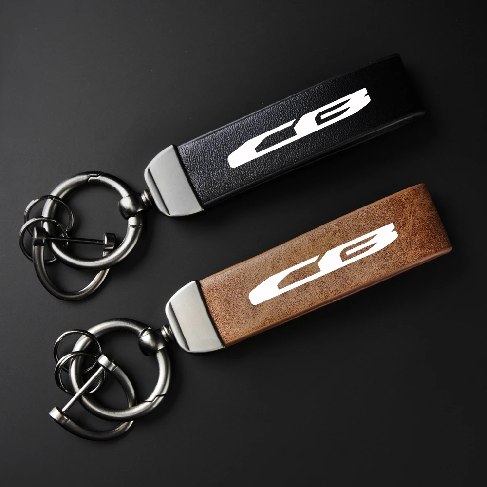 Motorcycle Keychain Holder Keyring Accessories For Honda CB125R CB150R CB190R CB250R CB300R CB400 CB500X CB500R CB650F CB1100