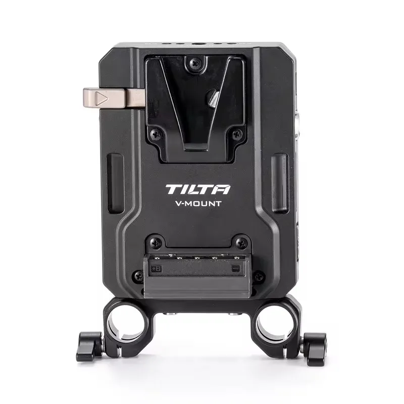 TILTA Mini PD V Mount Battery Plate Black TA-BTP4-V-B with USB-C P-Tap and 2-Pin Lemo