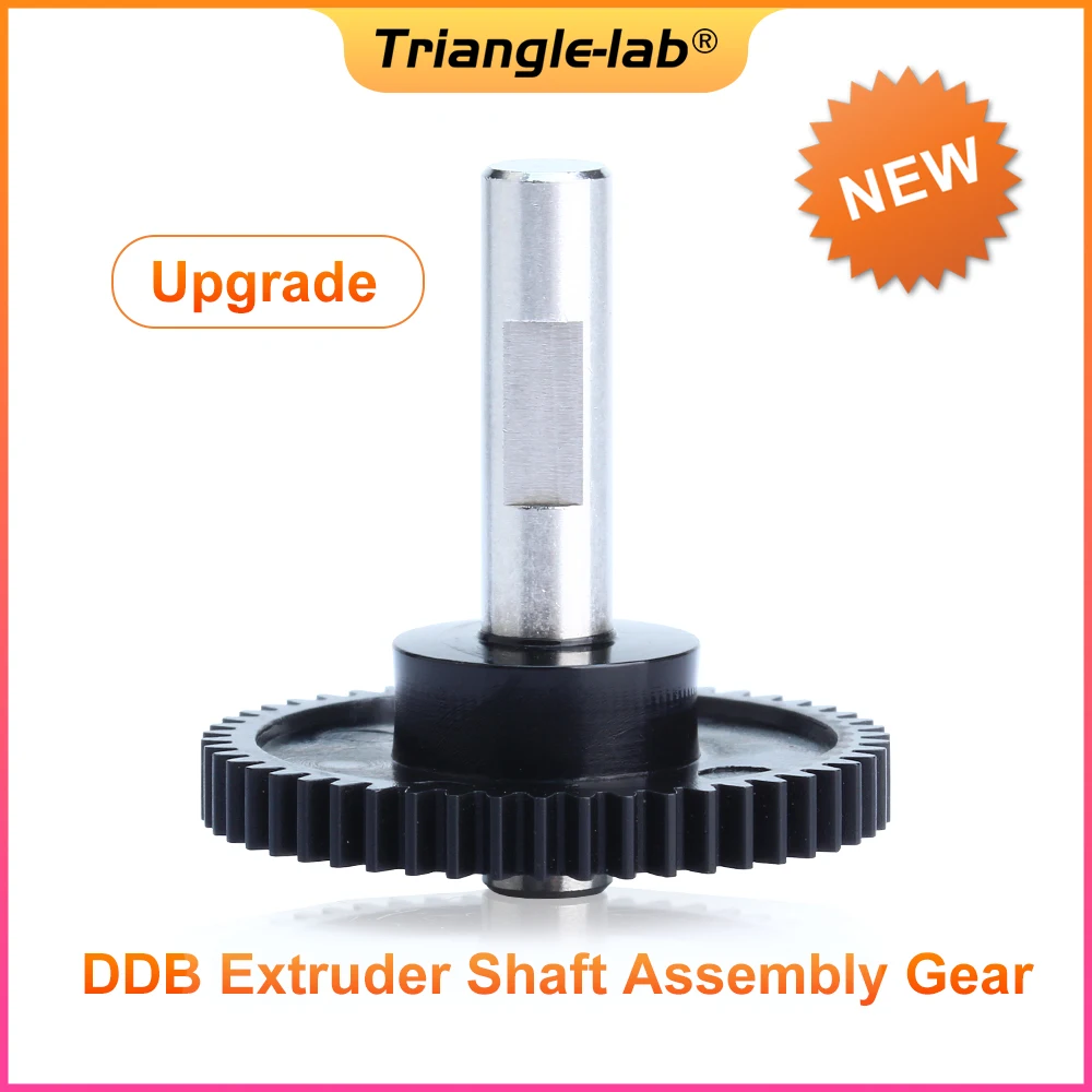 Trianglelab DDB Extruder Shaft Assembly Gear For DDB Sherpa Extruder Upgrade setscrew for primary 1.75/5.0 drivgear 3D Printer